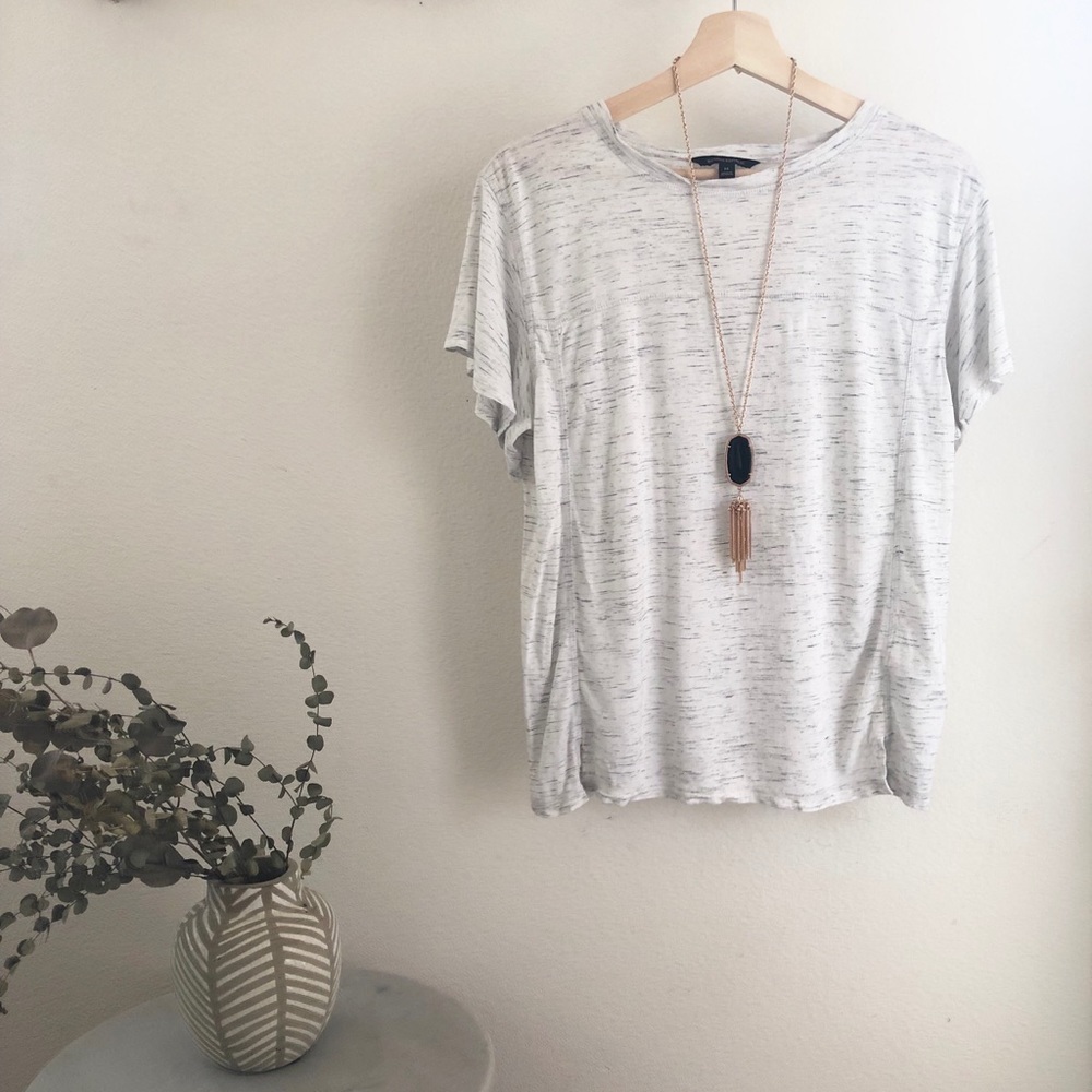 Banana Republic Heather Grey Tee